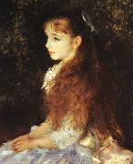 Pierre Renoir Irene Cahen d'Anvers oil